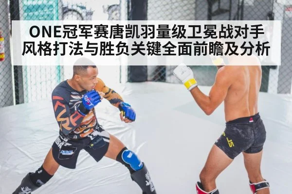 MMA fighter training gym
